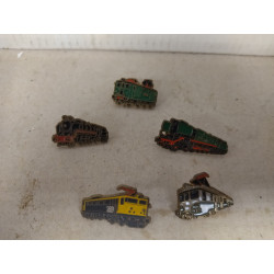 LOTE X 5 PIN TREN/FERROCARIL (6) SIN CIERRE