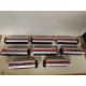 TREN TALGO III RED/SILVER SET X 8 UNIDADES 1:87 H0 ELECTROTREN ALTAYA NO BOX