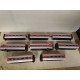 TREN TALGO III RED/SILVER SET X 8 UNIDADES 1:87 H0 ELECTROTREN ALTAYA NO BOX