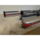 TREN TALGO III RED/SILVER SET X 8 UNIDADES 1:87 H0 ELECTROTREN ALTAYA NO BOX