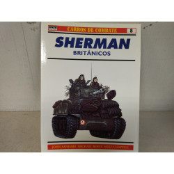 LIBRO/BOOK SHERMAN BRITANICOS n8 (CASTELLANO) 48 PAGINAS OSPREY 1982