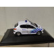 PEUGEOT 206 2002 POLITIE POLICE BELGIUM 1:43 FABBRI BLISTER OPEN