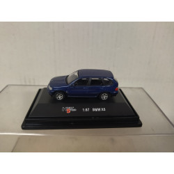 BMW E53 X5 BLUE 1:87 H0 HIGH-SPEED