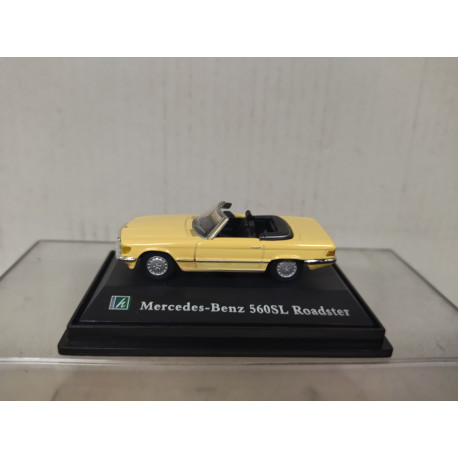 MERCEDES-BENZ R107 560SL YELLOW 1:72 HONGWELL CARARAMA
