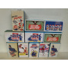 LOTE X 11 CAJITAS METALICAS PEPSI 3cmX5cmX8cm (NO COCHES/VACIAS)