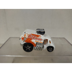 ICE CREAM DELIVERY 1:64 HOT WHEELS NO BOX