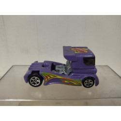 SEMI FAST PURPLE 1:64 HOT WHEELS NO BOX