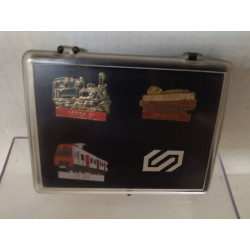LOTE X 3 PINS TREN FERROCARRILS GENERALITAT (1) BOX