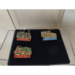 LOTE X 3 PINS TREN FERROCARRILS GENERALITAT (2) BOX
