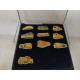 LOTE X 10 PINS MUSEO NACIONAL FERROCARRIL RENFE BOX