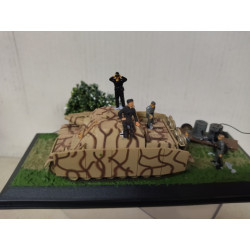 Sd.kfz.166 STRUMPNZER IV BRUMMBAR + DIORAMA 1:72 ALTAYA TRANSFORMACION MANUAL