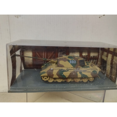 Sd.kfz.182 PANZER VI TIGER II + DIORAMA 1:72 ALTAYA TRANSFORMACION MANUAL