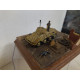 Sd.kfz.234 PUMA + SOLDADOS + DIORAMA 1:72 ALTAYA TRANSFORMACION MANUAL