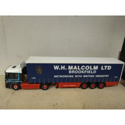 MAN F90 ARTIC CURTAINSIDE W H MALCOLM LTD 1:50 CORGI NO BOX