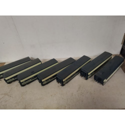 TREN TALGO IV PENDULAR RENFE SET X 7 1:87 H0 ELECTROTREN ALTAYA NO BOX/SUCIO