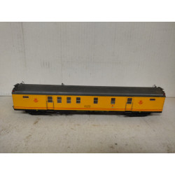 VAGON CORREOS AMARILLO 1:87 H0 NO BOX/SUCIO