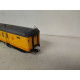 VAGON CORREOS AMARILLO 1:87 H0 NO BOX/SUCIO