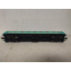 VAGON PASAJEROS RENFE 6511 VERDE 1:87 H0 NO BOX/SUCIO