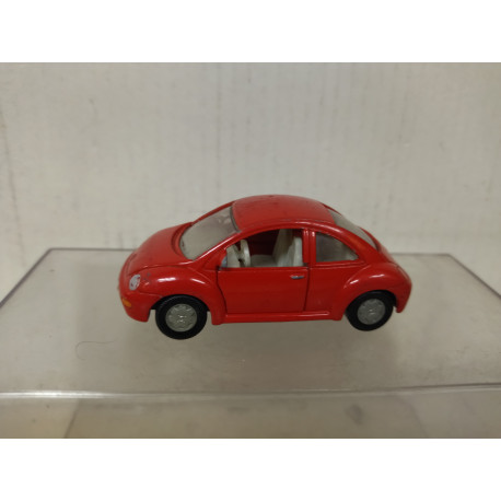 VOLKSWAGEN NEW BEETLE RED 1:55/apx 1:64 SIKU 1096 NO BOX