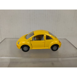 VOLKSWAGEN NEW BEETLE YELLOW 1:55/apx 1:64 SIKU 1096 NO BOX