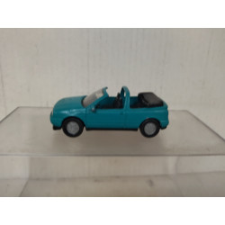 VOLKSWAGEN GOLF 3 CABRIO GREEN 1:55/apx 1:64 SIKU 0842 NO BOX