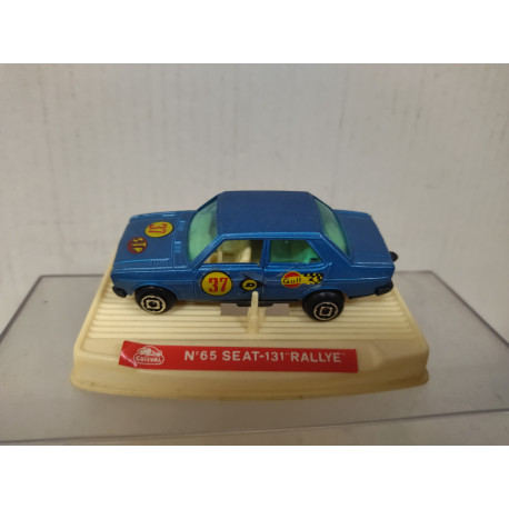 SEAT 131 RALLYE n37 AZUL 1:64 GUISVAL BOX