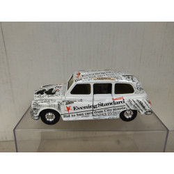 AUSTIN FX4 LONDON TAXI EVENING STANDARD 1:36 CORGI NO BOX