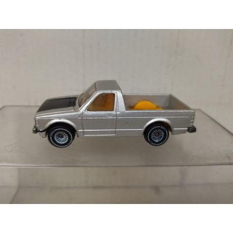 VOLKSWAGEN CADDY PICKUP TRUCK SILVER 1:55/apx 1:64 SIKU 1049 NO BOX