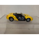 PORSCHE BOXSTER OPEN YELLOW/BLACK 1:55/apx 1:64 SIKU 849 NO BOX