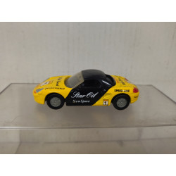 PORSCHE BOXSTER YELLOW/BLACK 1:55/apx 1:64 SIKU 849 NO BOX