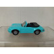 PORSCHE 911 TURBO CABRIO GREEN/BLUE 1:55/apx 1:64 SIKU 1059 NO BOX