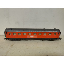 VAGON ROJO TALLER DESGUACE/REPINTADO 1:87 H0 NO BOX/SUCIO