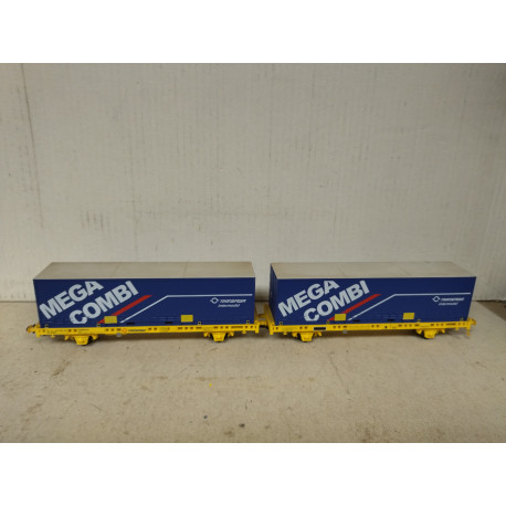 VAGON MEGA COMBI TRANSFESA 1:87 H0 ELECTROTREN BOX/SUCIO