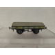 VAGON PLATAFORMA DESGUACE 1:87 H0 BOX/SUCIO