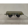 VAGON PLATAFORMA DESGUACE 1:87 H0 BOX/SUCIO
