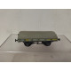 VAGON PLATAFORMA DESGUACE 1:87 H0 BOX/SUCIO