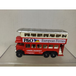 AEC REGENT 1932 DOUBLE DECKER AUTOBUS EUROPEAN FERRIES LLEDO NO BOX