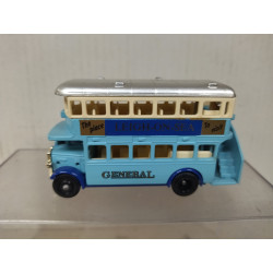 AEC REGENT DOUBLE DECKER AUTOBUS LEIGH-ON-SEA LLEDO NO BOX