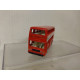 LONDON BUS AROUND TOUR BUS apx 1:64 MATCHBOX NO BOX