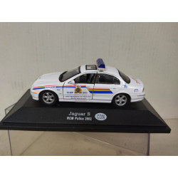 JAGUAR S-TYPE 2002 POLICE CANADA 1:43 FABBRI BLISTER OPEN