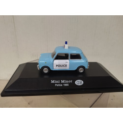MORRIS MINOR MINI 1965 GB POLICE 1:43 FABBRI BLISTER OPEN