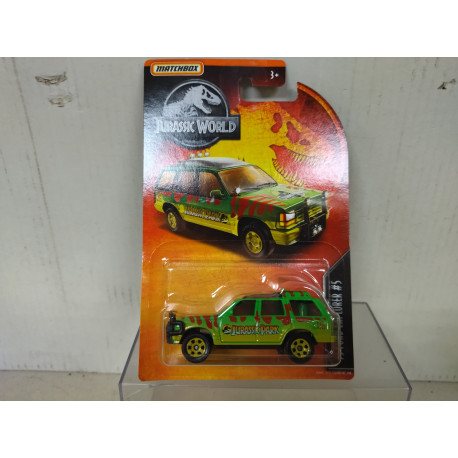 FORD EXPLORER 1993 JURASSIC WORLD 1:64 MATCHBOX