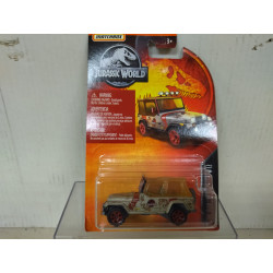 JEEP WRANGLER 1993 JURASSIC WORLD 1:64 MATCHBOX