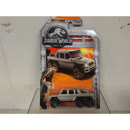 MERCEDES-BENZ G63 AMG 6X6 JURASSIC WORLD 1:64 MATCHBOX