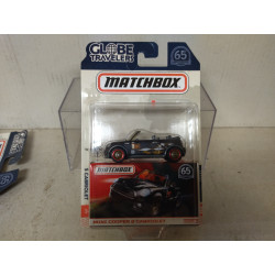 MINI COOPER S CABRIOLET 65TH ANNIV GLOBE TRAVELERS 1:64 MATCHBOX