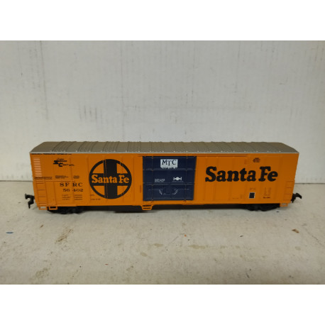 VAGON SANTA FE ORANGE DESGUACE/REPINTADO 1:87 H0 BOX/SUCIO