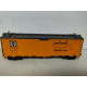 VAGON SANTA FE DE SFRD ORANGE DESGUACE/REPINTADO 1:87 H0 BOX/SUCIO