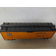 VAGON SANTA FE DE SFRD ORANGE DESGUACE/REPINTADO 1:87 H0 BOX/SUCIO