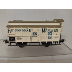 VAGON HACKER BRAU MUNCHEN DESGUACE/REPINTADO 1:87 H0 BOX/SUCIO