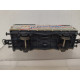 VAGON FURSTENBERG DESGUACE/REPINTADO 1:87 H0 BOX/SUCIO